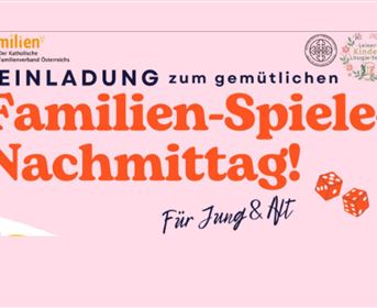 Einladung Spielenachmittag