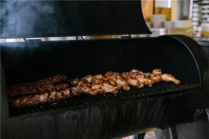 Grillfleisch aus dem Pitztal, frisch zubereitet.