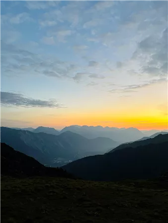 Sechszeiger Sonnenaufgang