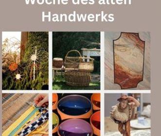 Woche des alten Handwerks
