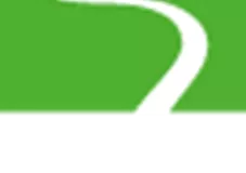 Das Logo des Stillebach Biohotels zeigt einen grünen Hintergrund mit geschwungenen Linien. Es symbolisiert Natur und Nachhaltigkeit.