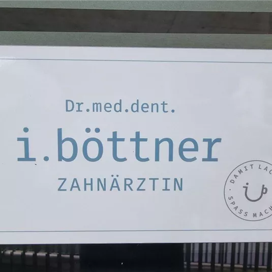 Eingangschild Zahnarzt