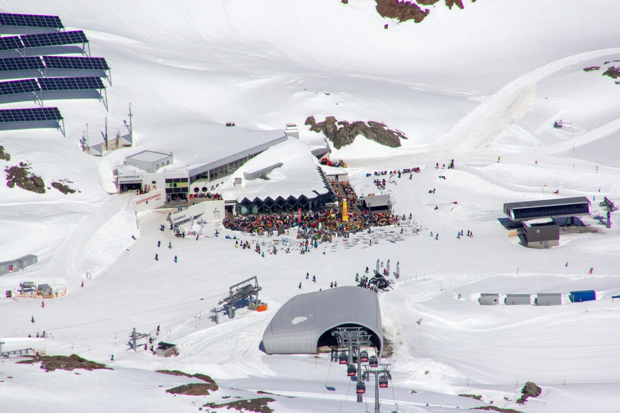 Gletscher Restaurant Winter