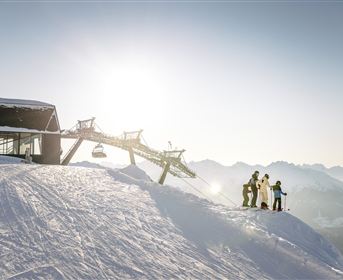 Hochzeiger Winter Familie