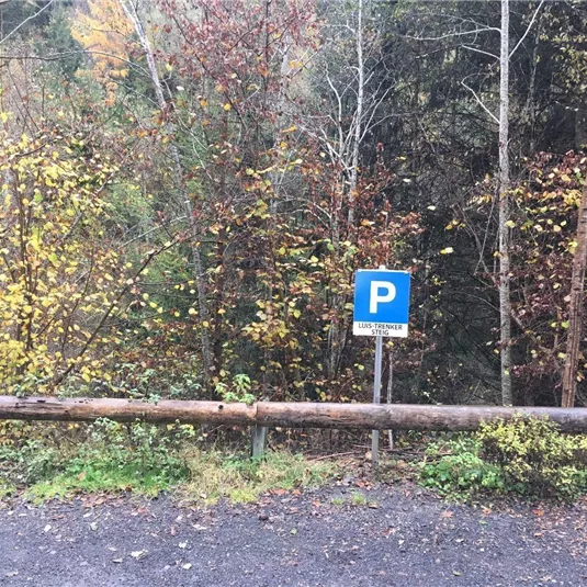 Parkplatz Luis Trenker Steig