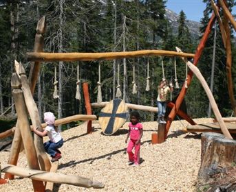 Spielplatz beim Naturparkhaus Kaunergrat