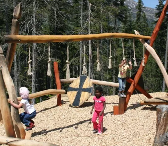 Spielplatz beim Naturparkhaus Kaunergrat