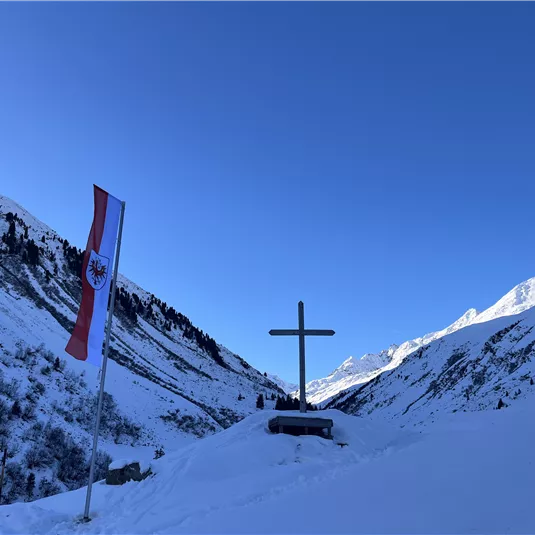 Taschach Alm - Wegkreuz