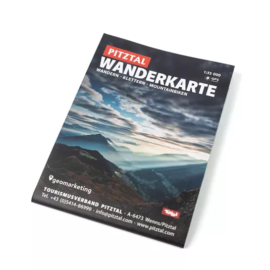 Wanderkarte Pitztal