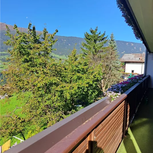 Ausblick Balkon