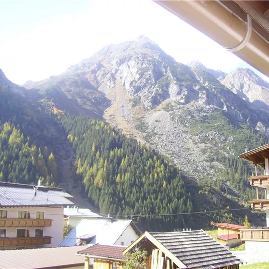 Blick von Balkon