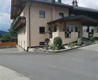 Haus von der Seitenansicht