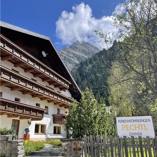 Zirben Nest im Sommer (ehem. Pension Pechtl)