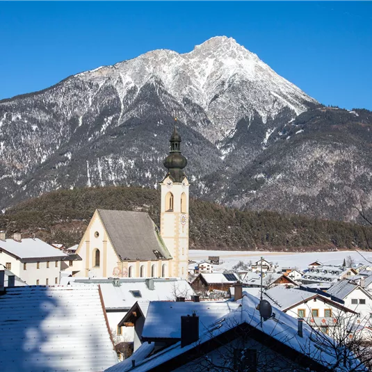 Ortaansicht Arzl im Pitztal