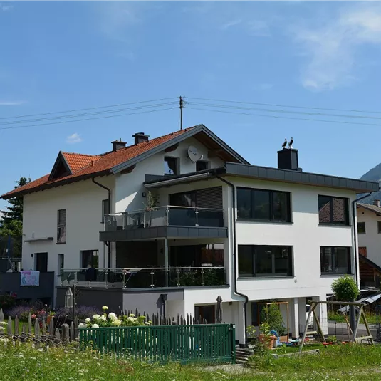 Unser Haus im Sommer