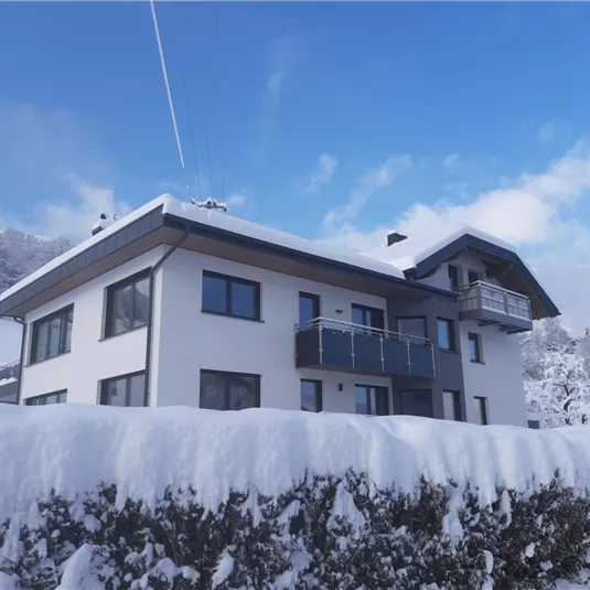 Unser Haus im Winter