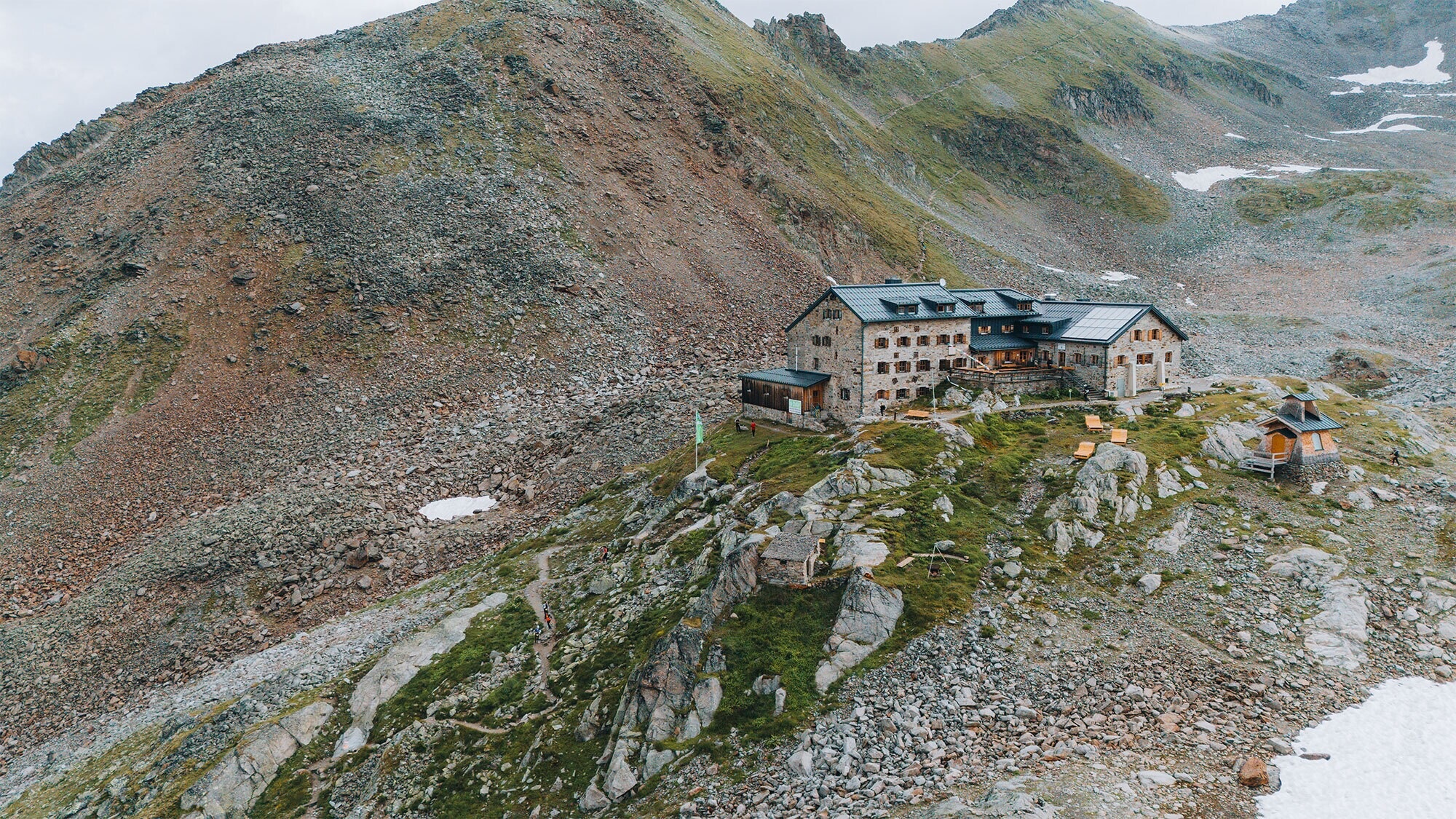 Mittelberg - Braunschweiger Hütte - Karleskopf - Mittelberg