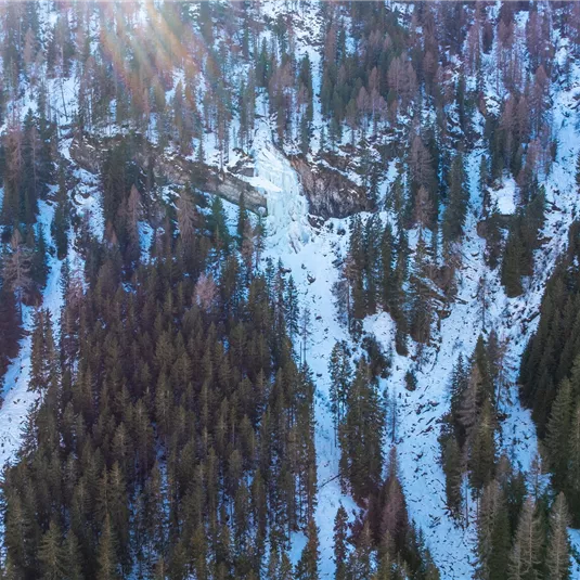 Eisklettern Fallebach