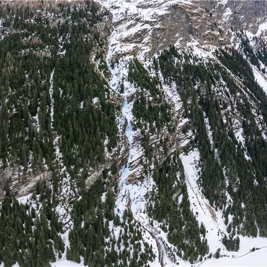 Eisklettern Klockelefall