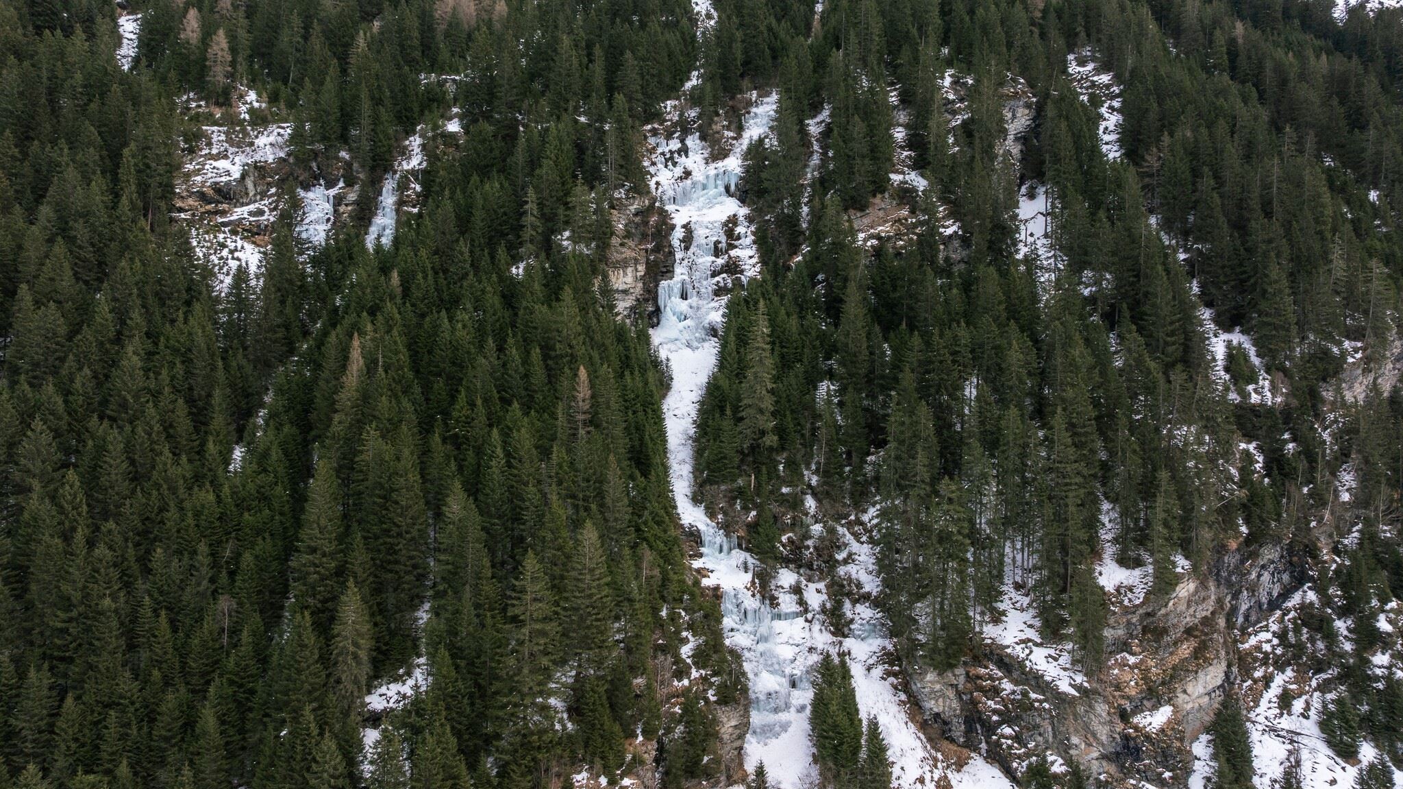 Eisklettern Luibisfall