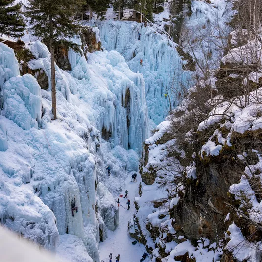 Eiswelt Taschachschlucht
