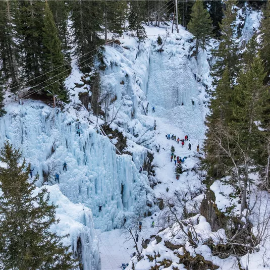 Eiswelt Taschachschlucht