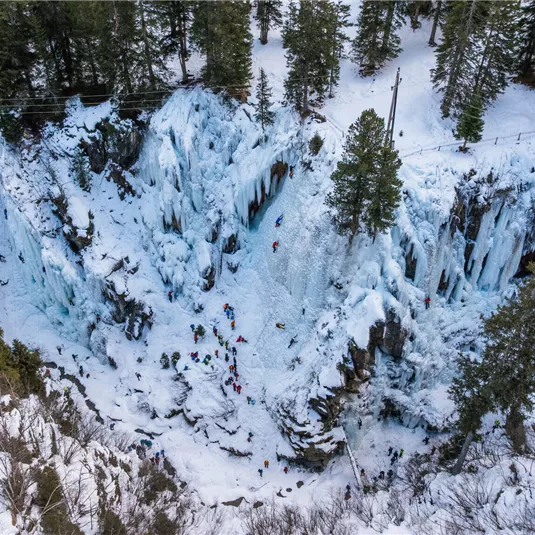 Eiswelt Taschachschlucht
