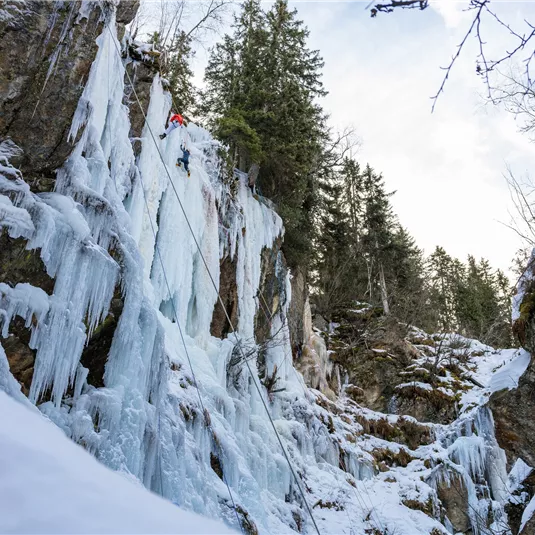 Eiswelt Taschachschlucht