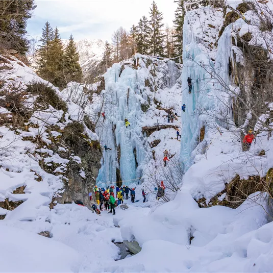 Eiswelt Taschachschlucht