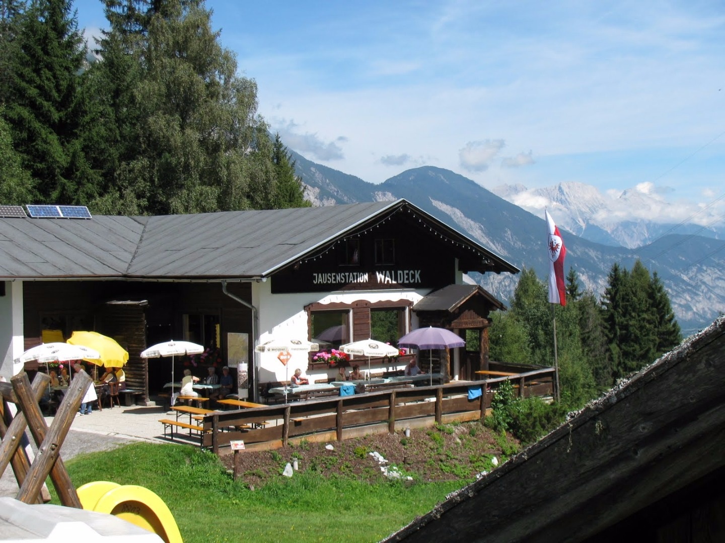 Wenns - Oberleins - Jausenstation Waldeck - Wenns