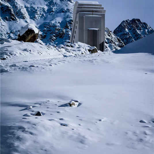 Chapel of White Light on the Pitztal Glacier