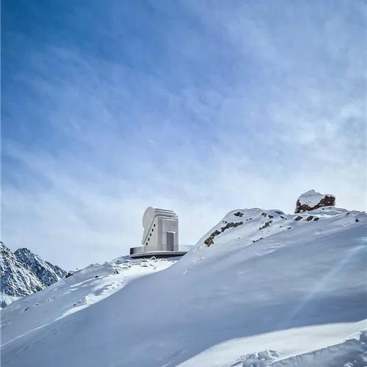 Chapel of White Light on the Pitztal Glacier
