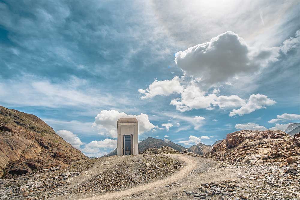 Kapellenweg zur Kapelle des weißen Lichts