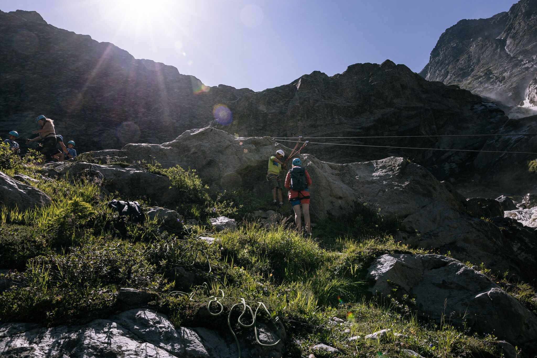 Kletterpark Pitztaler Gletscher - Erlebnisklettersteig