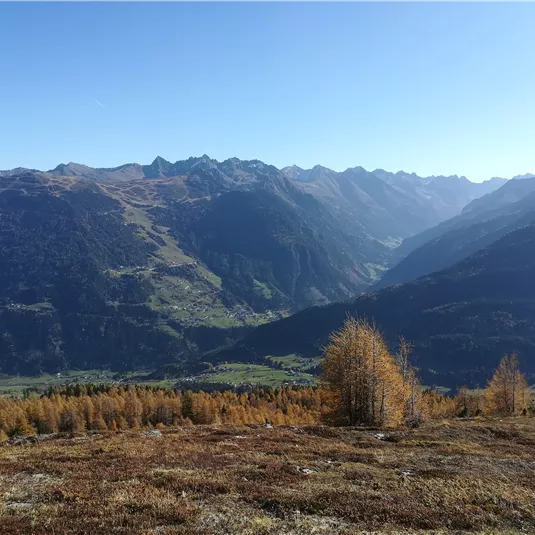 Venet hiking in autumn